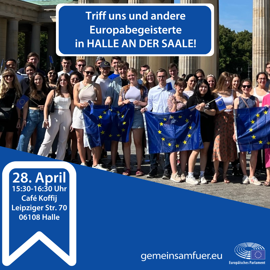 Get-together für Volunteers und Interessierte in Halle an der Saale